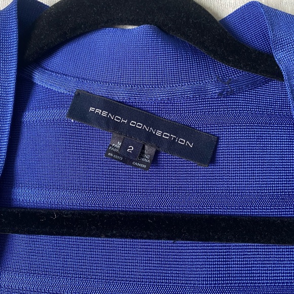 French Connection Blue Dress - Picture 2 of 4